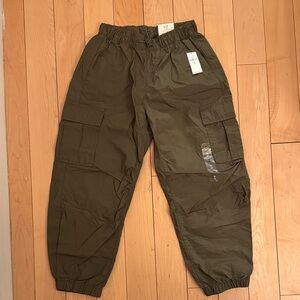 GAP Kids Olive Cargo Joggers